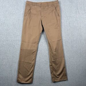 Bonobos Pants Mens 33x32 Brown Slim Chino Stretch Thursday Weekday Warrior Work